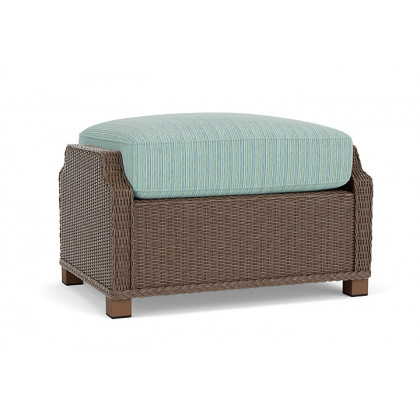 Lloyd Flanders™ Hamptons Ottoman - Bark