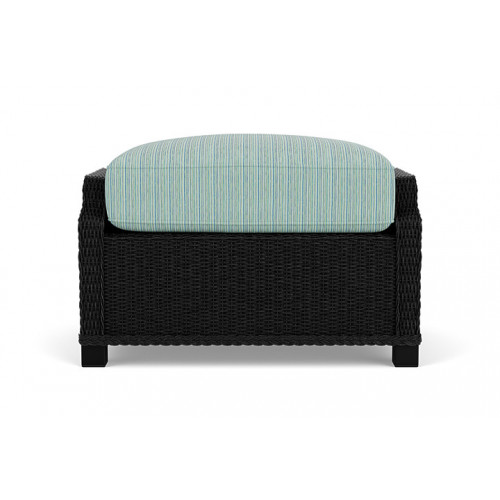 Lloyd Flanders™ Hamptons Ottoman - Ebony