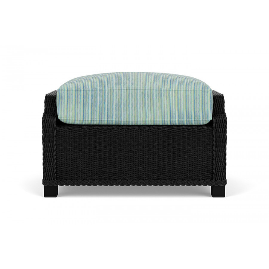 Lloyd Flanders™ Hamptons Ottoman - Ebony