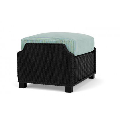 Lloyd Flanders™ Hamptons Ottoman - Ebony