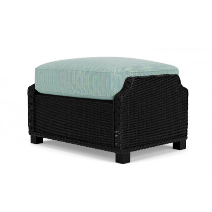 Lloyd Flanders™ Hamptons Ottoman - Ebony