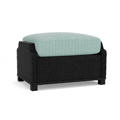 Lloyd Flanders™ Hamptons Ottoman - Ebony