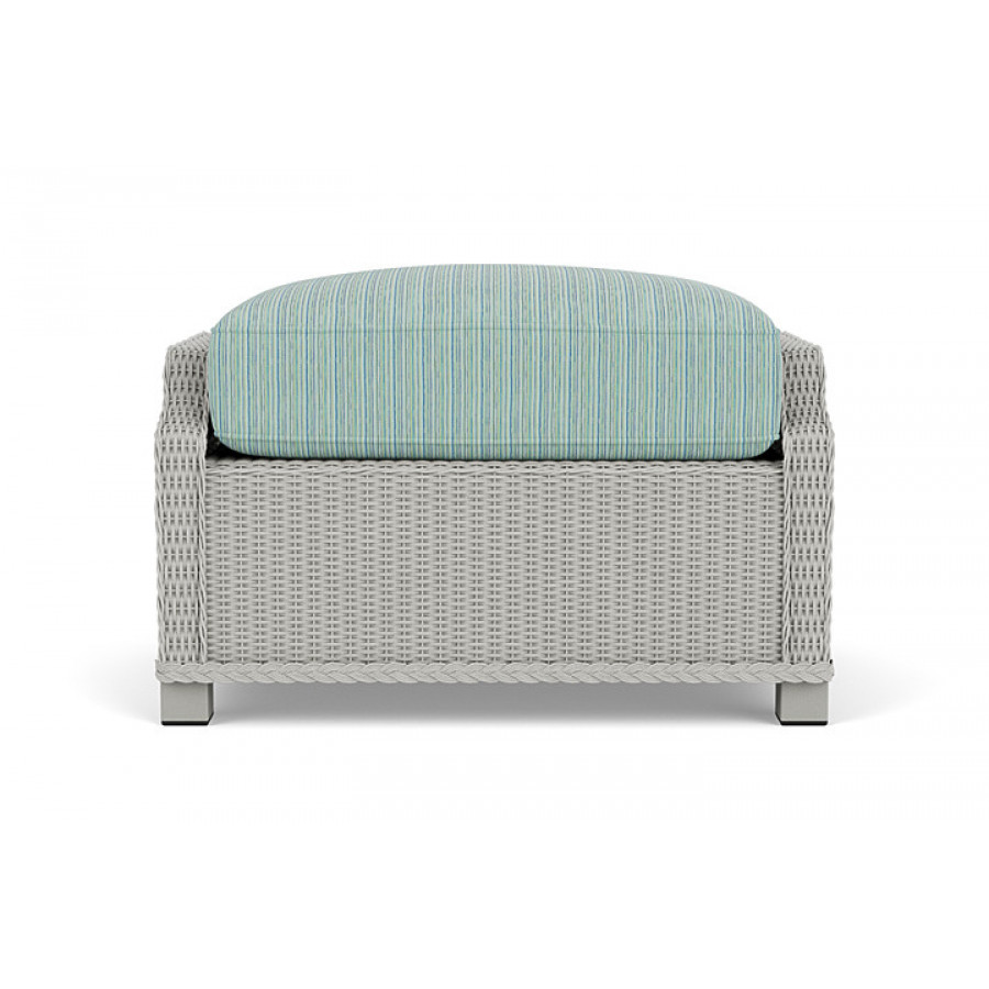 Lloyd Flanders™ Hamptons Ottoman - Platinum