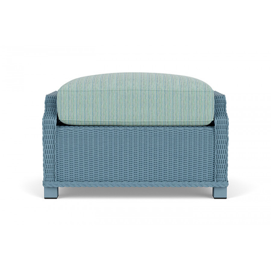 Lloyd Flanders™ Hamptons Ottoman - Stillwater