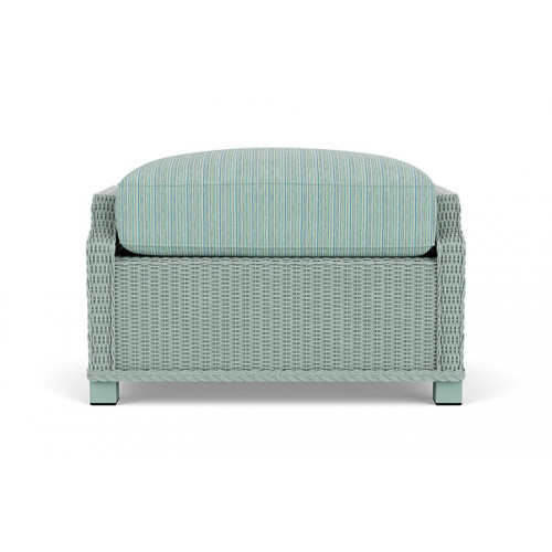 Lloyd Flanders™ Hamptons Ottoman - Sea Glass