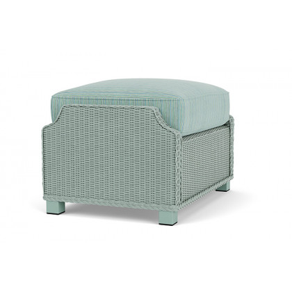 Lloyd Flanders™ Hamptons Ottoman - Sea Glass