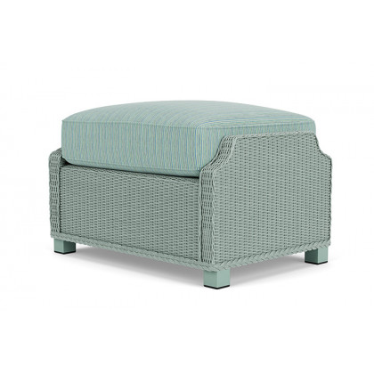Lloyd Flanders™ Hamptons Ottoman - Sea Glass