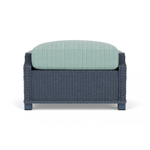 Lloyd Flanders™ Hamptons Ottoman - Denim Blue