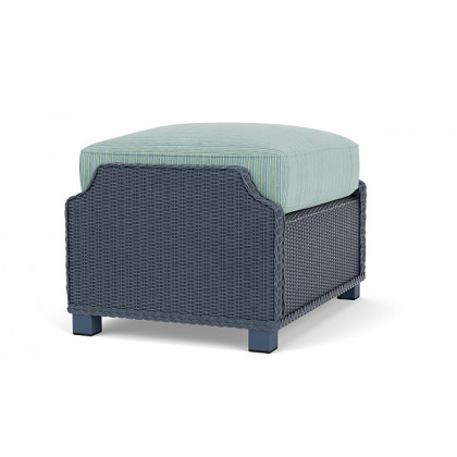 Lloyd Flanders™ Hamptons Ottoman - Denim Blue