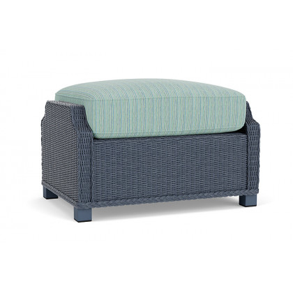 Lloyd Flanders™ Hamptons Ottoman - Denim Blue