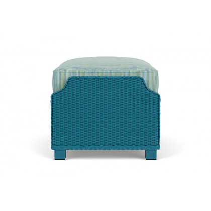 Lloyd Flanders™ Hamptons Ottoman - Peacock