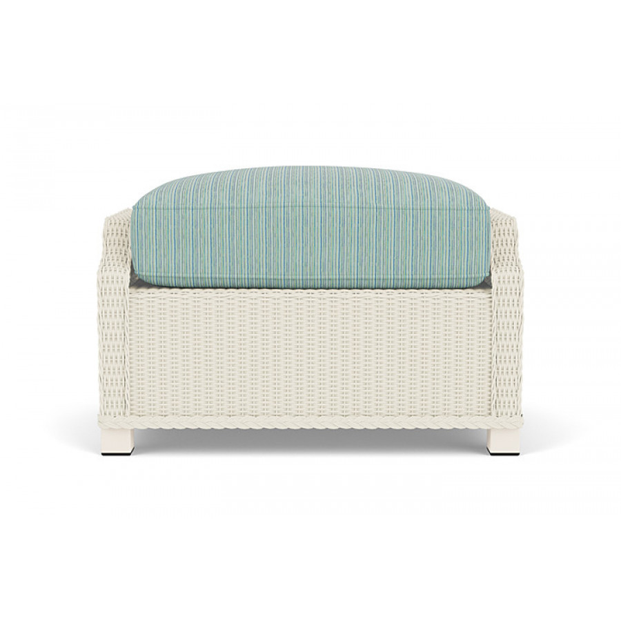 Lloyd Flanders™ Hamptons Ottoman - Ivory