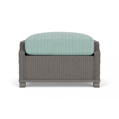 Lloyd Flanders™ Hamptons Ottoman - Pewter