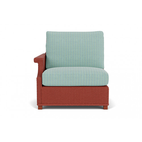 Lloyd Flanders™ Hamptons Right Arm Sectional - Terracotta