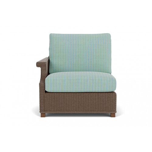 Lloyd Flanders™ Hamptons Right Arm Sectional - Bark