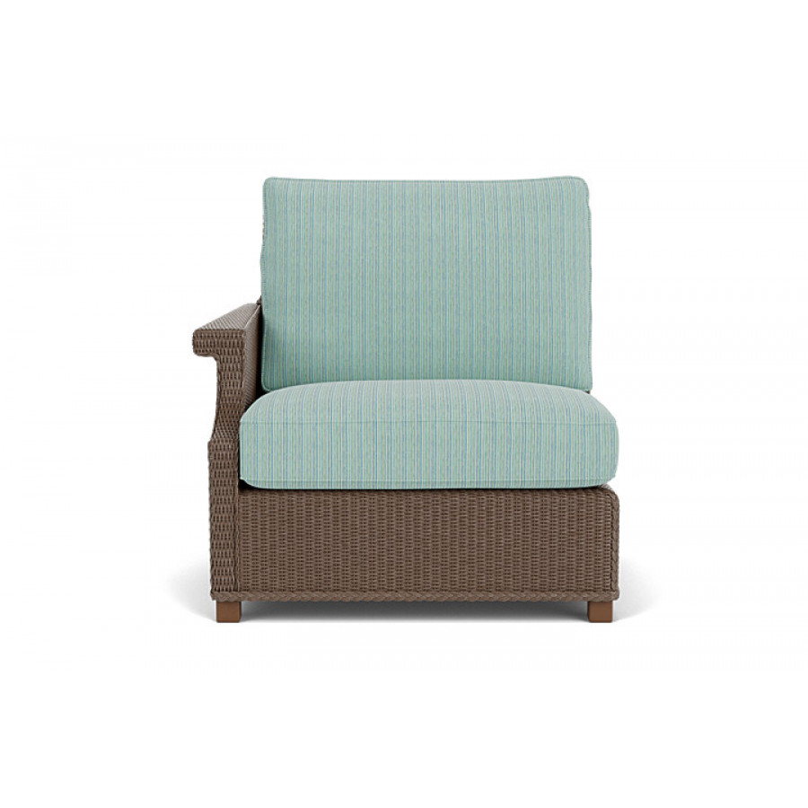 Lloyd Flanders™ Hamptons Right Arm Sectional - Bark