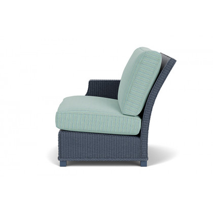 Lloyd Flanders™ Hamptons Right Arm Sectional - Denim Blue