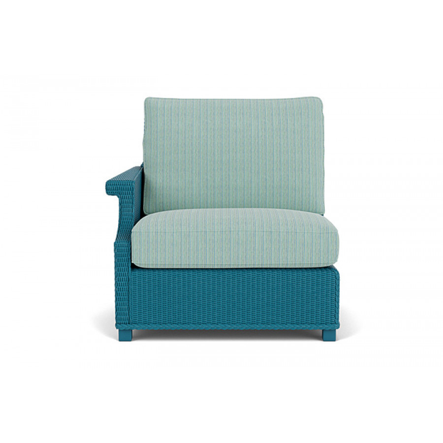 Lloyd Flanders™ Hamptons Right Arm Sectional - Peacock