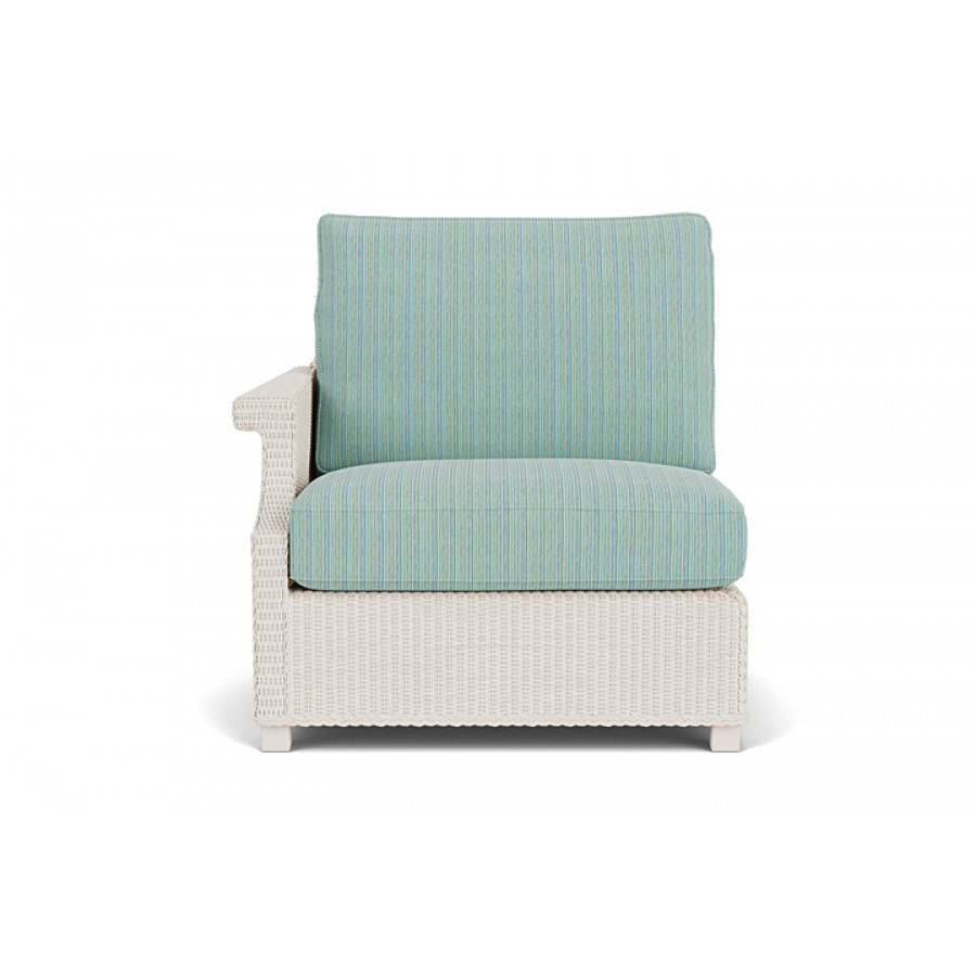 Lloyd Flanders™ Hamptons Right Arm Sectional - Antique White