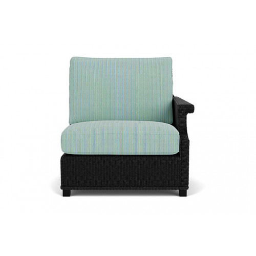 Lloyd Flanders™ Hamptons Left Arm Sectional - Ebony