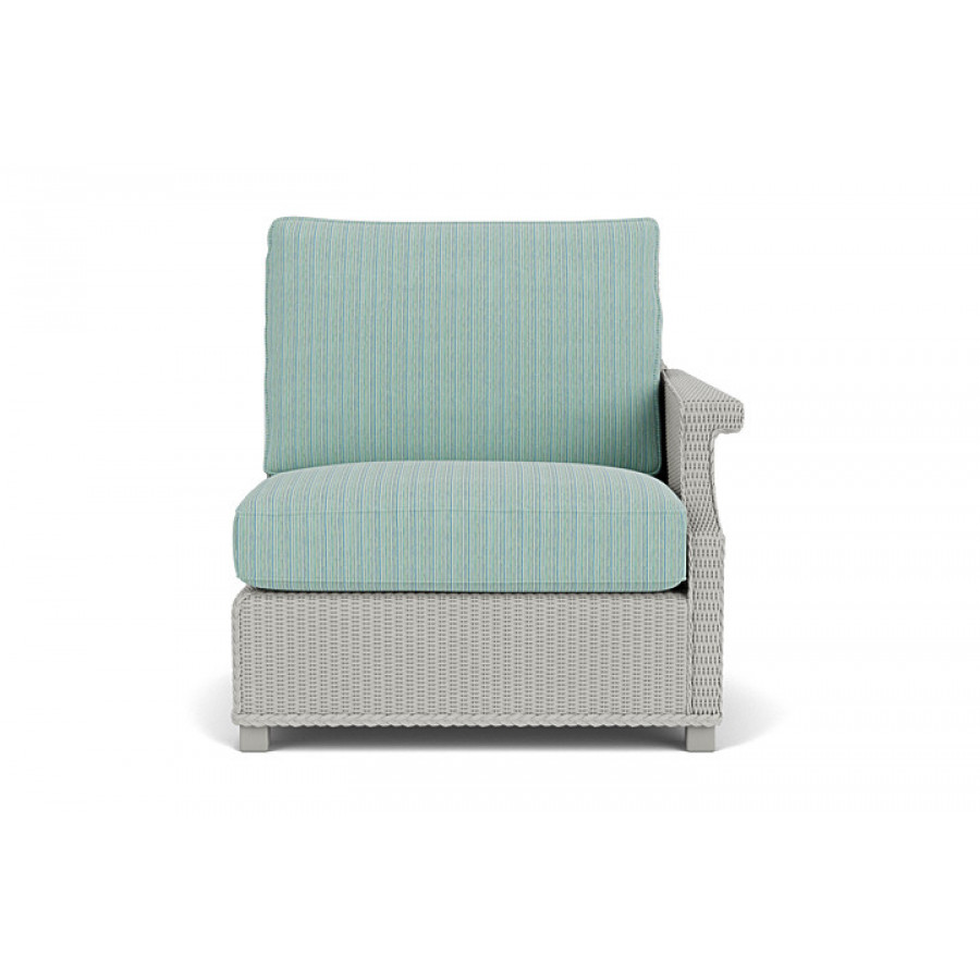Lloyd Flanders™ Hamptons Left Arm Sectional - Platinum