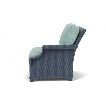 Lloyd Flanders™ Hamptons Left Arm Sectional - Denim Blue