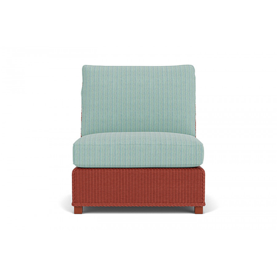 Lloyd Flanders™ Hamptons Armless Sectional - Terracotta