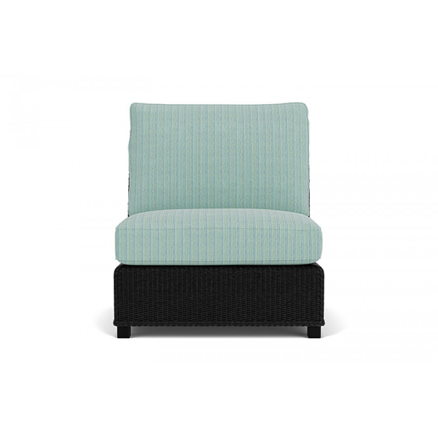 Lloyd Flanders™ Hamptons Armless Sectional - Ebony