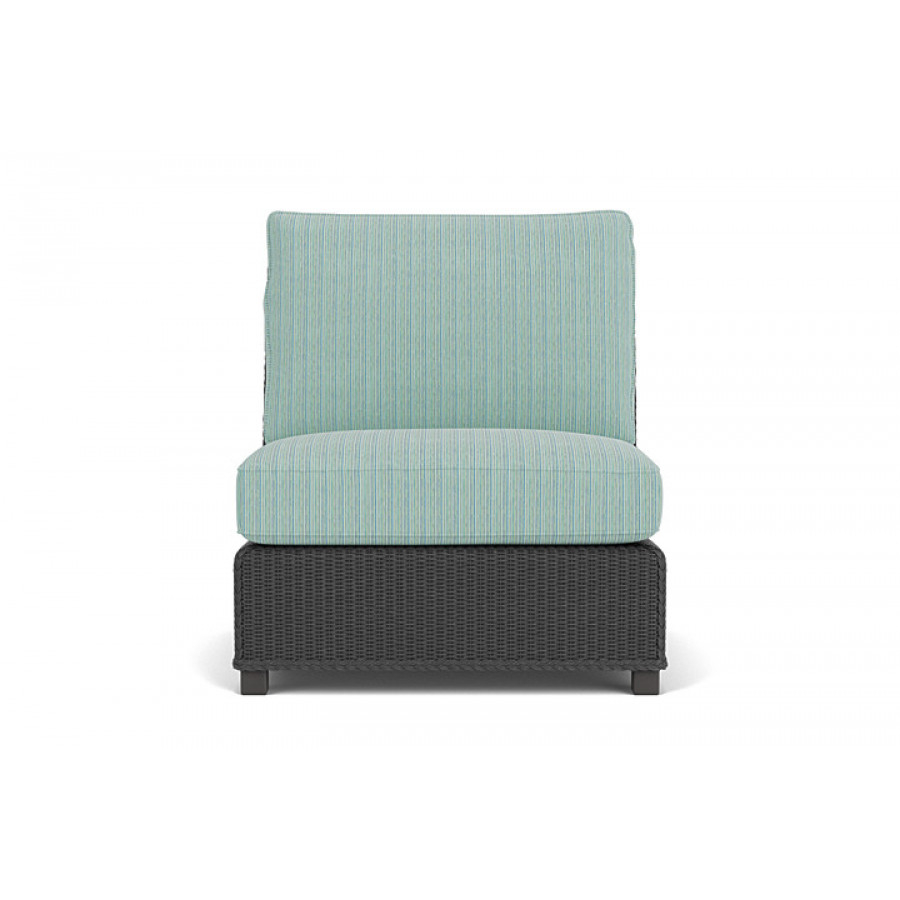 Lloyd Flanders™ Hamptons Armless Sectional - Charcoal