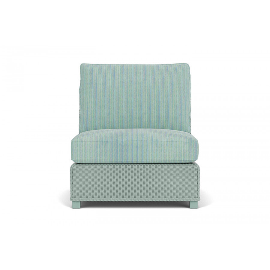 Lloyd Flanders™ Hamptons Armless Sectional - Sea Glass