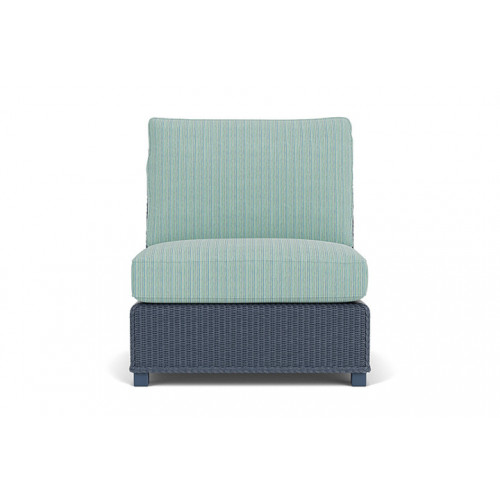 Lloyd Flanders™ Hamptons Armless Sectional - Denim Blue