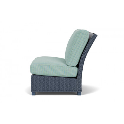 Lloyd Flanders™ Hamptons Armless Sectional - Denim Blue