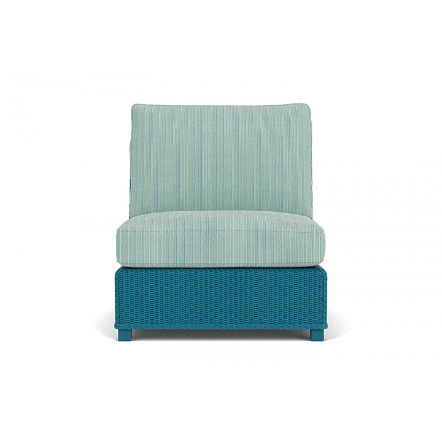 Lloyd Flanders™ Hamptons Armless Sectional - Peacock
