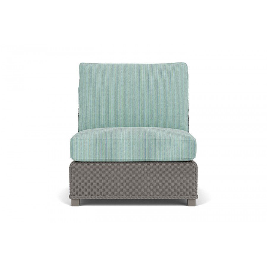 Lloyd Flanders™ Hamptons Armless Sectional - Pewter