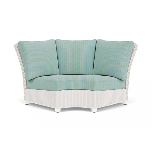 Lloyd Flanders™ Hamptons Wedge Corner Sectional - White