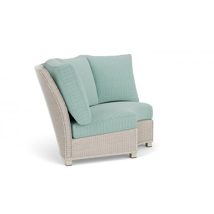 Lloyd Flanders™ Hamptons Wedge Corner Sectional - Linen