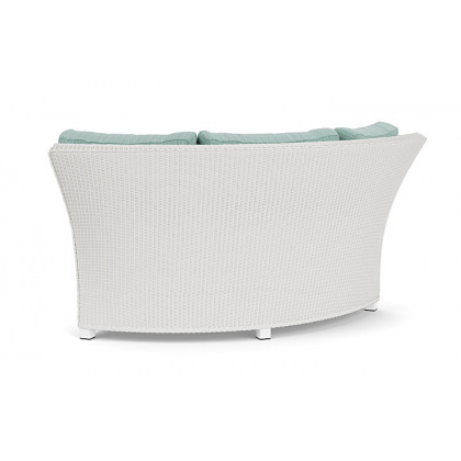 Lloyd Flanders™ Hamptons Wedge Corner Sectional - Matte White