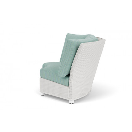 Lloyd Flanders™ Hamptons Wedge Corner Sectional - Matte White
