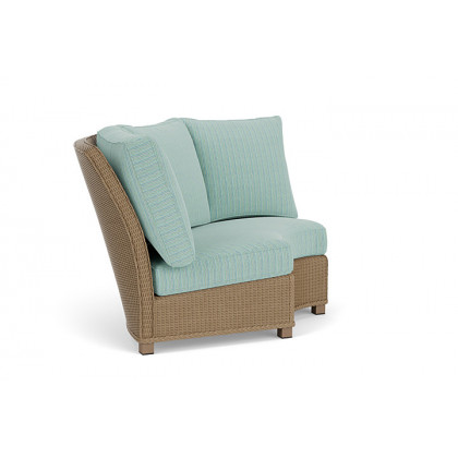 Lloyd Flanders™ Hamptons Wedge Corner Sectional - Fawn