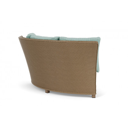 Lloyd Flanders™ Hamptons Wedge Corner Sectional - Fawn