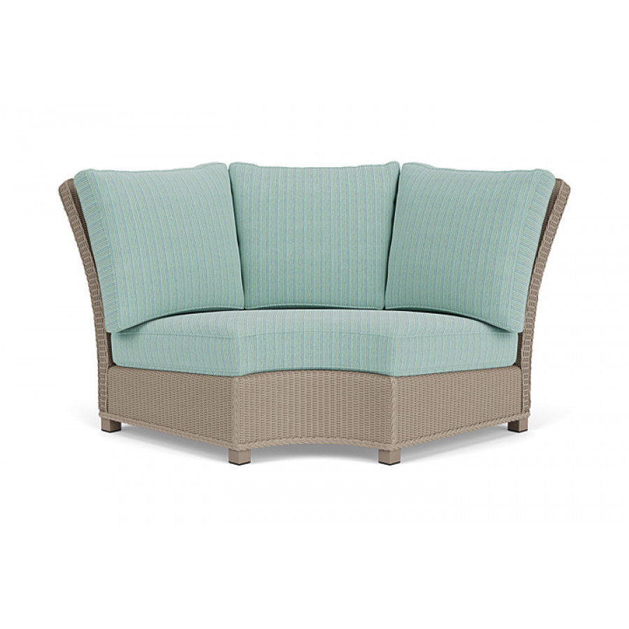 Lloyd Flanders™ Hamptons Wedge Corner Sectional - French Beige