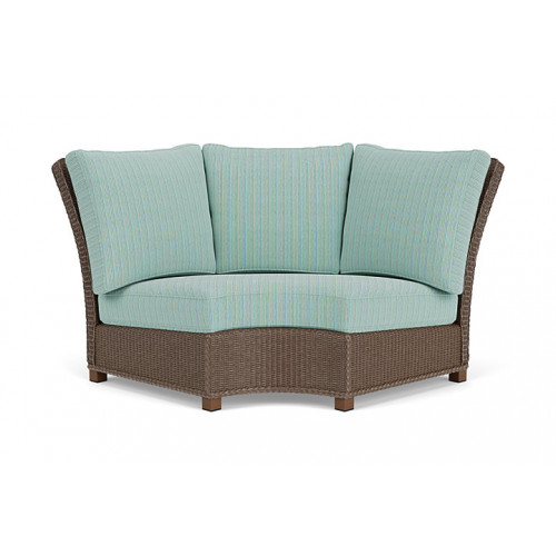 Lloyd Flanders™ Hamptons Wedge Corner Sectional - Bark