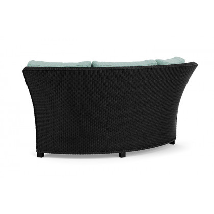 Lloyd Flanders™ Hamptons Wedge Corner Sectional - Ebony