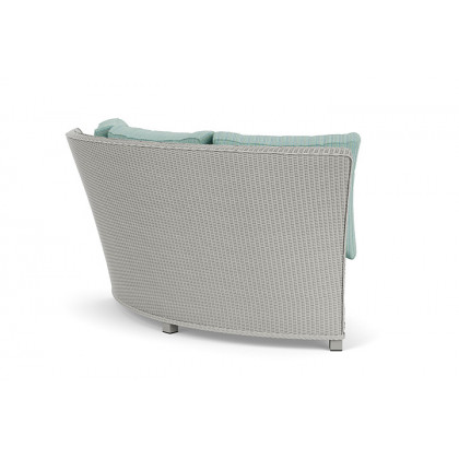 Lloyd Flanders™ Hamptons Wedge Corner Sectional - Platinum