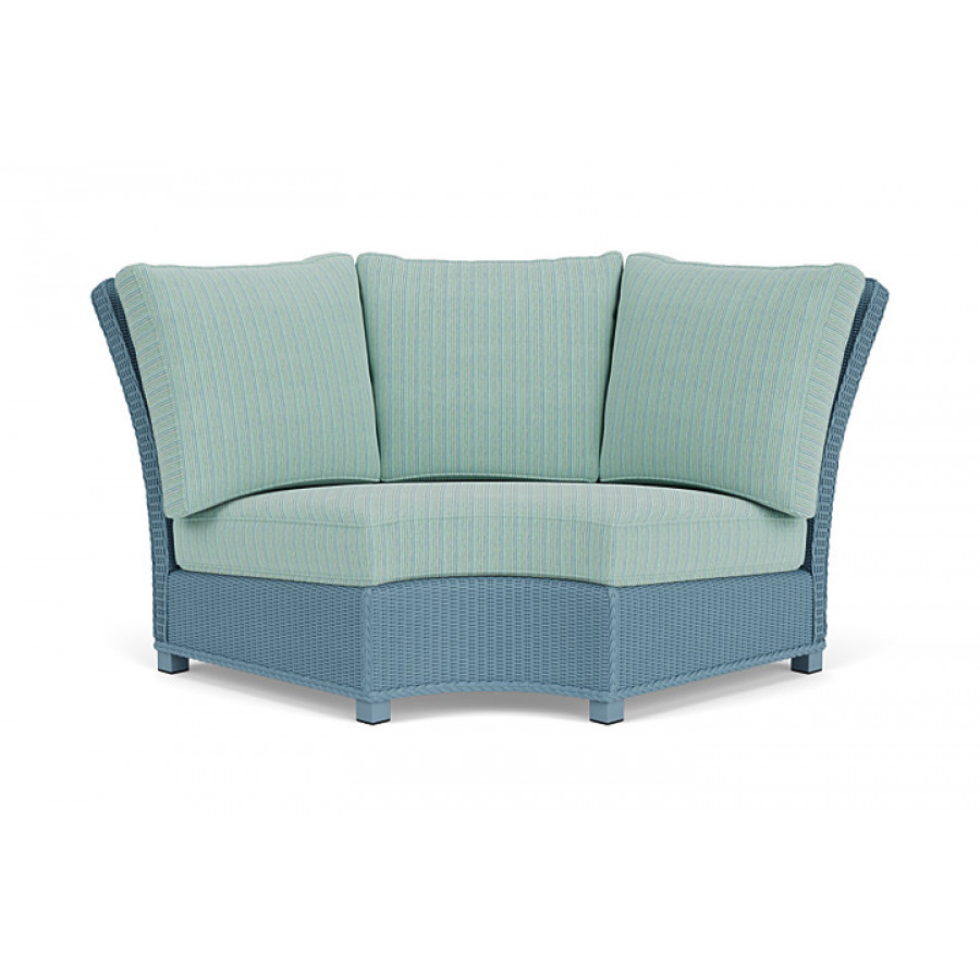 Lloyd Flanders™ Hamptons Wedge Corner Sectional - Stillwater