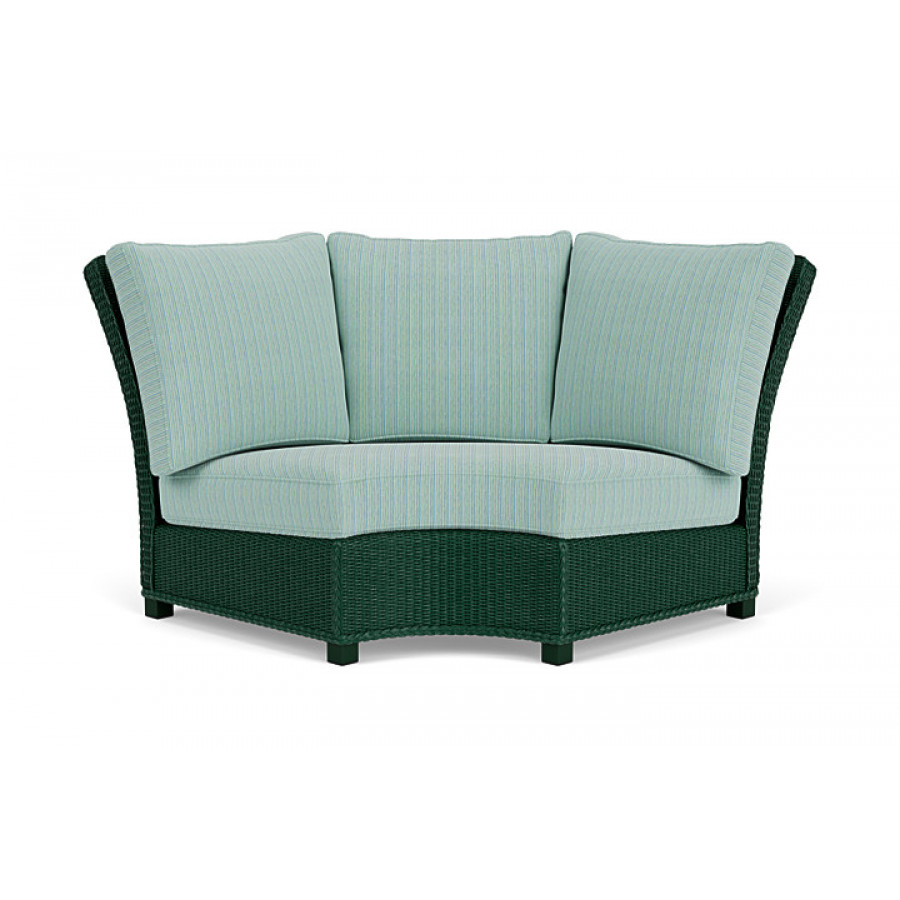 Lloyd Flanders™ Hamptons Wedge Corner Sectional - Woodland