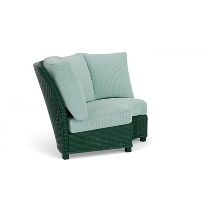 Lloyd Flanders™ Hamptons Wedge Corner Sectional - Woodland