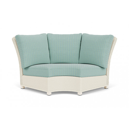 Lloyd Flanders™ Hamptons Wedge Corner Sectional - Ivory