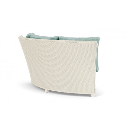 Lloyd Flanders™ Hamptons Wedge Corner Sectional - Ivory