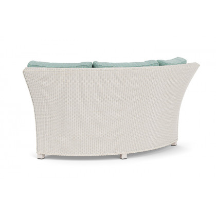 Lloyd Flanders™ Hamptons Wedge Corner Sectional - Antique White